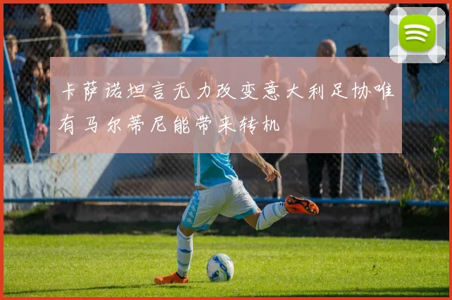 卡萨诺坦言无力改变意大利足协唯有马尔蒂尼能带来转机