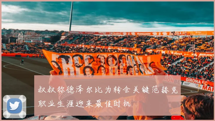 叔叔称德泽尔比为转会关键范赫克职业生涯迎来最佳时机